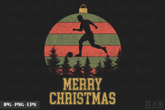 Retro Christmas Soccer Fan Graphics Review: T-Shirt Designs