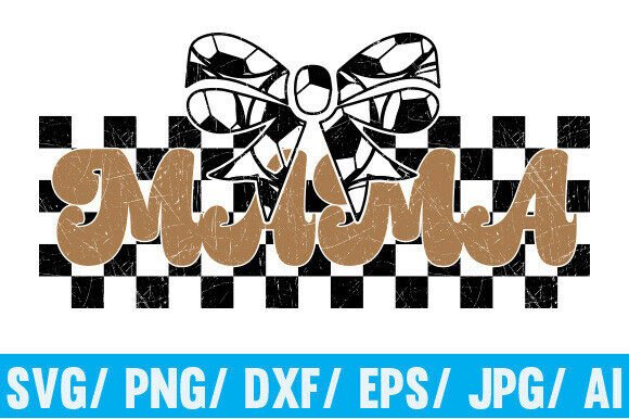 Retro Soccer Mama PNG Checkered: Designer Review