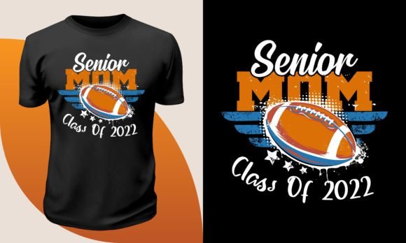 Senior Mom Soccer Mom SVG Graphics for T-Shirt Designs