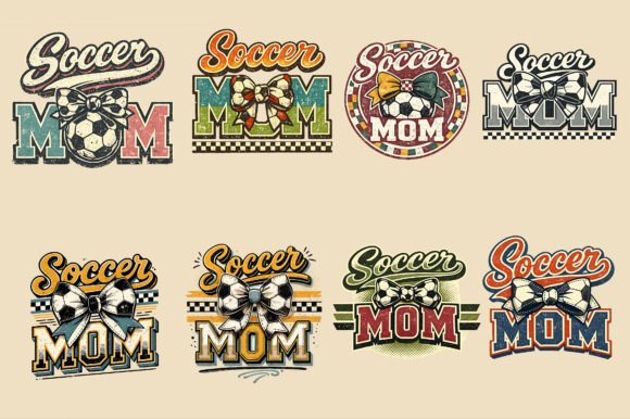 Soccer Mom Coquette Bow Retro Sport Mama Graphics Review