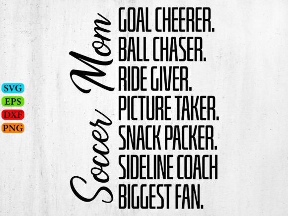 Soccer Mom PNG: Retro T-Shirt Designs & Graphics