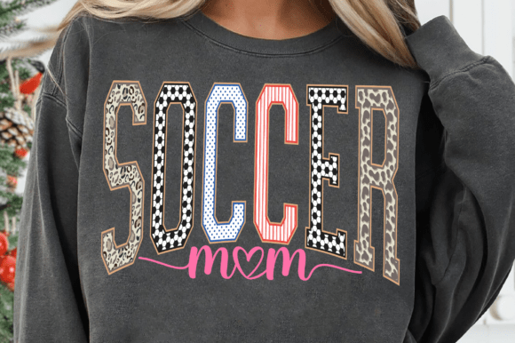 Soccer Mom SVG: Game Day Graphics & T-Shirt Designs