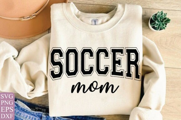 Soccer Mom SVG: Graphics for T-Shirt Designs & Branding