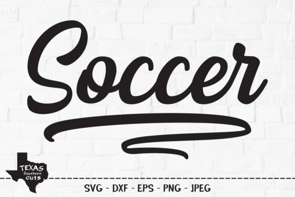 Soccer Sports Graphics for Cricut Crafts