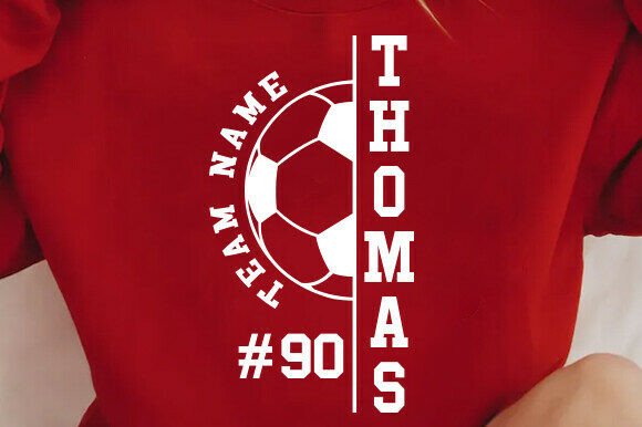 Soccer Sports Team Svg Graphics for T-Shirt Designs