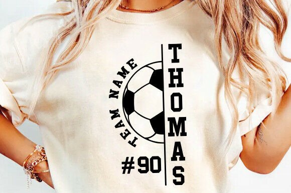 Soccer Team SVG Graphics for T-Shirt Designs